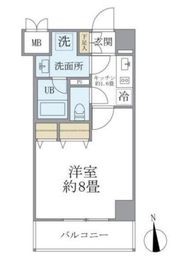 グランジット早稲田 702 間取り図