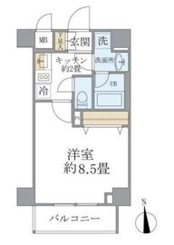 グランジット早稲田 503 間取り図