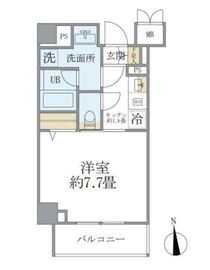 グランジット早稲田 501 間取り図