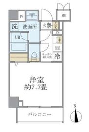 グランジット早稲田 701 間取り図