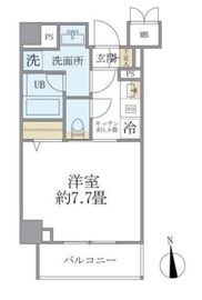 グランジット早稲田 701 間取り図