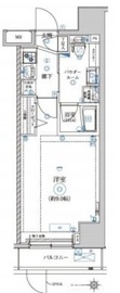 アルテシモラート 8階 間取り図