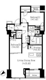 プレミスト南青山 4階 間取り図