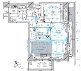 常盤松ハウス 203 間取り図