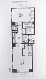 南青山コンパウンド 402 間取り図