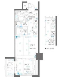 ZOOM高田馬場 4階 間取り図