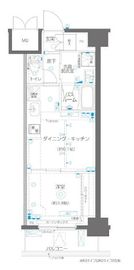 ZOOM高田馬場 8階 間取り図