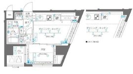 ZOOM高田馬場 4階 間取り図