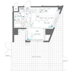 ZOOM高田馬場 1階 間取り図