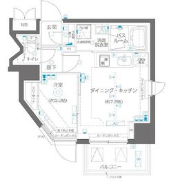 ZOOM高田馬場 4階 間取り図