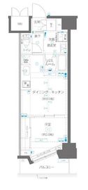 ZOOM高田馬場 2階 間取り図