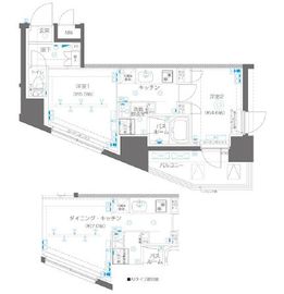 ZOOM高田馬場 4階 間取り図