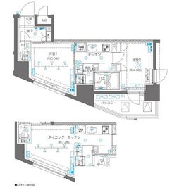 ZOOM高田馬場 10階 間取り図