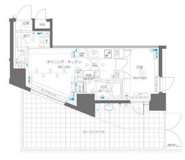 ZOOM高田馬場 1階 間取り図