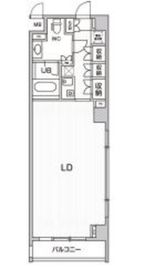 六本木デュープレックスエムズ 420 間取り図