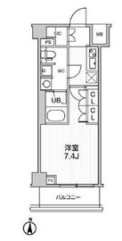 ジェノヴィア本所吾妻橋2スカイガーデン 6階 間取り図