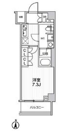 ジェノヴィア本所吾妻橋2スカイガーデン 5階 間取り図