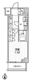 ジェノヴィア本所吾妻橋2スカイガーデン 6階 間取り図