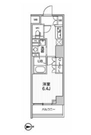 ジェノヴィア本所吾妻橋2スカイガーデン 7階 間取り図