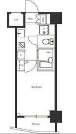 スクエア渋谷 503 間取り図