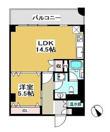 パレロワイヤル六番町 1階 間取り図