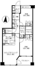 ファミールグラン御殿山 4階 間取り図