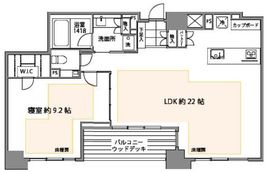 ファミールグラン西麻布パークアベニュー 11階 間取り図