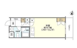 東急ドエルキルト三軒茶屋 3階 間取り図