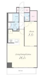 N residence SUMIYOSHI (エヌレジデンススミヨシ) 202 間取り図