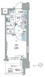 ジェノヴィア白金台グリーンヴェール 8階 間取り図