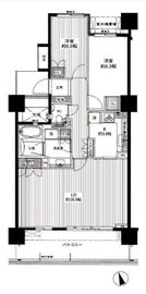 シエルズガーデンエールタワー 3階 間取り図