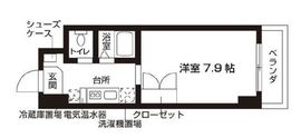 ローズウッド・ハイツ門前仲町 304 間取り図