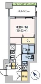 Nakameguro Crossover 407 間取り図
