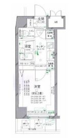 パレステュディオ渋谷ウエスト 9階 間取り図