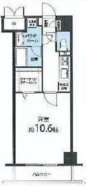 ソレイユ神楽坂 203 間取り図