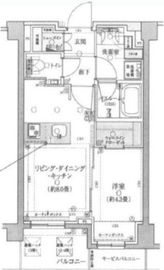 クリオラベルヴィ馬込 3階 間取り図