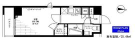 ステージファースト両国アジールコート 301 間取り図
