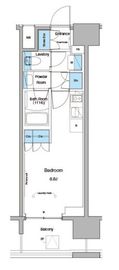 ルフォンプログレ蔵前プレミア 1402 間取り図