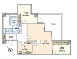目白ガーデンヒルズ 7階 間取り図
