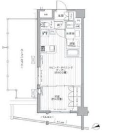 プラネソシエ大森山王 801 間取り図