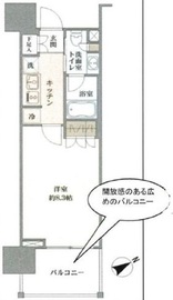 ルフォン上野公園ザ・レジデンス 3階 間取り図