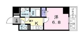 グランドルチェ東日本橋 502 間取り図