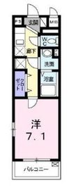 クレイオ三田 107 間取り図