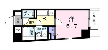 グランドルチェ東日本橋 203 間取り図