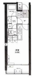 カーサ・デル・ソル小石川 201 間取り図