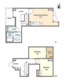 コンフォリア本駒込一丁目 101 間取り図