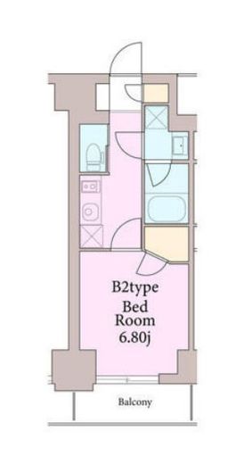 リージア曙橋 905 間取り図