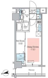アーバネックス小石川春日 303 間取り図