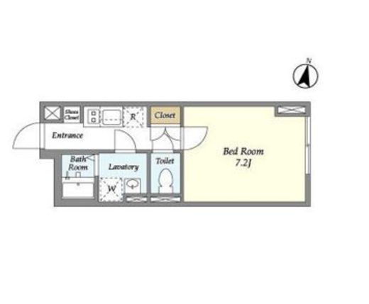 コンフォリア本駒込一丁目 507 間取り図