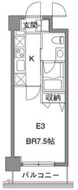 カスタリア中目黒 321 間取り図